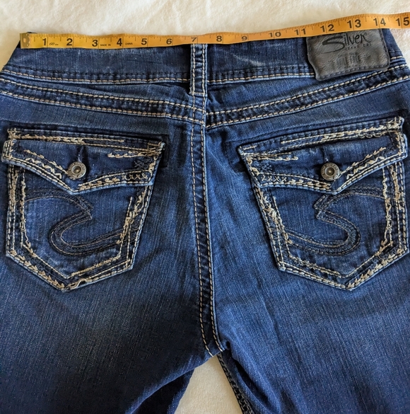 Silver Jeans Denim - Ladies Suki Fit, Silver Jeans In Dark Wash, Size W29/L31